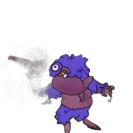 creature, staff, weapon, animal transparent PNG cut-out
