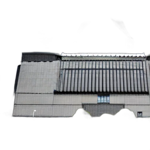 building, 3d render, concept art, photorealistic transparent PNG cut-out