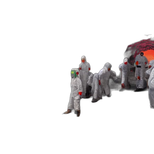 jacket, robot, umbrella, weapon transparent PNG cut-out