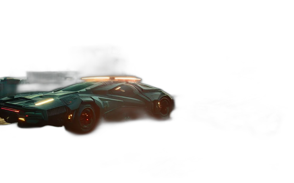 car, dragon, weapon, creature transparent PNG cut-out
