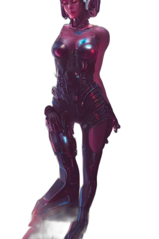 robot, dress, creature, concept art transparent PNG cut-out