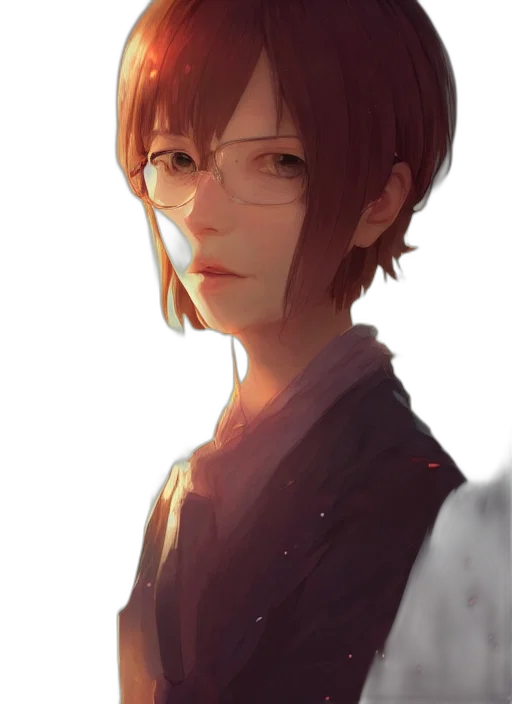 face, staff, robot, jacket transparent PNG cut-out