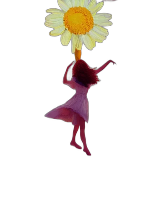 crown, dress, staff, flower transparent PNG cut-out