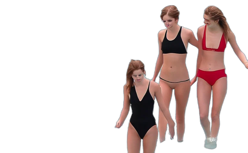 3d render, emma, watson, taylor transparent PNG cut-out