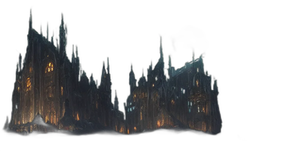 crown, building, concept art, fantasy art transparent PNG cut-out