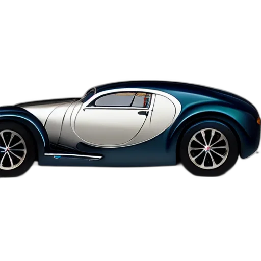 car, 3d render, concept art, photorealistic transparent PNG cut-out