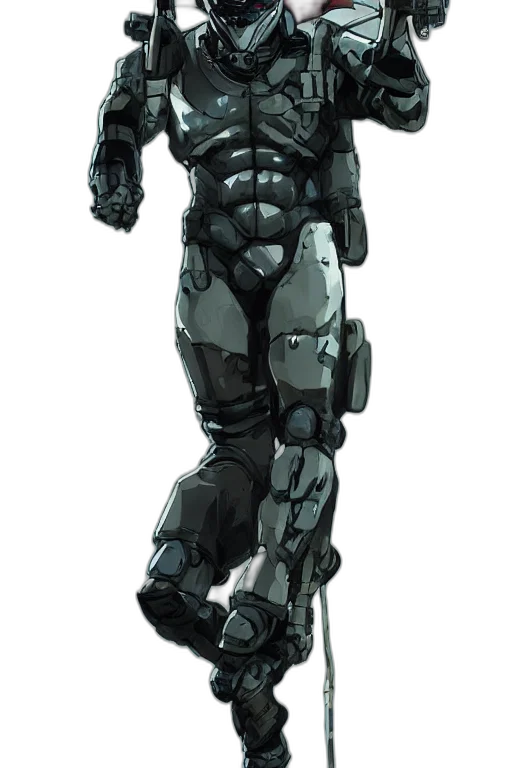 robot, weapon, concept art, comic book art transparent PNG cut-out