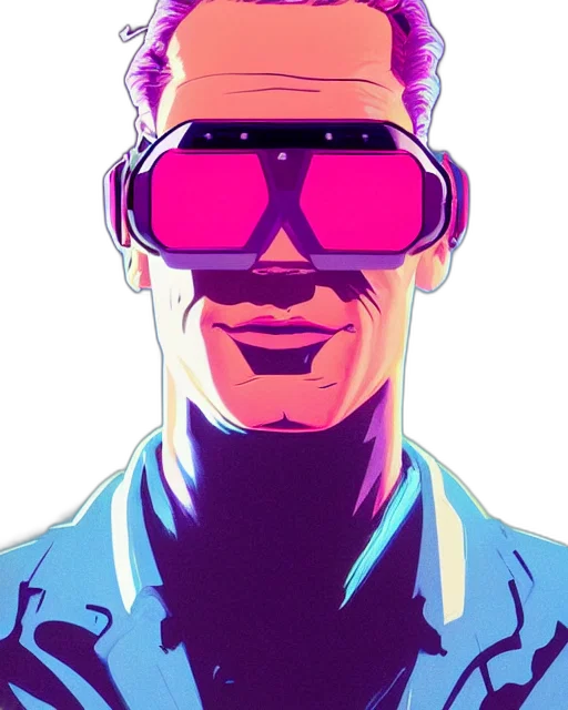face, jacket, robot, staff transparent PNG cut-out