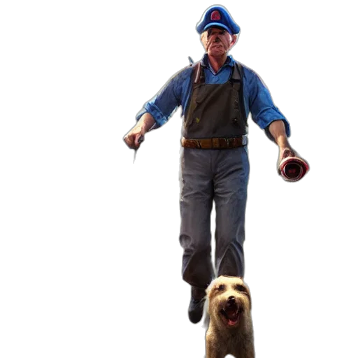 staff, animal, creature, hat transparent PNG cut-out