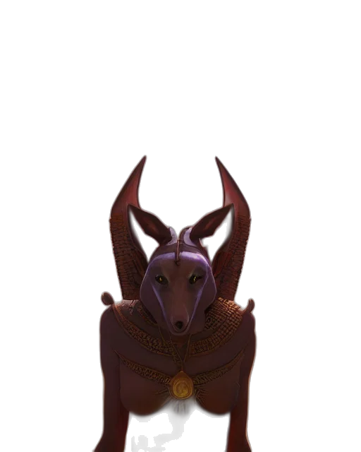 mask, dragon, staff, creature transparent PNG cut-out