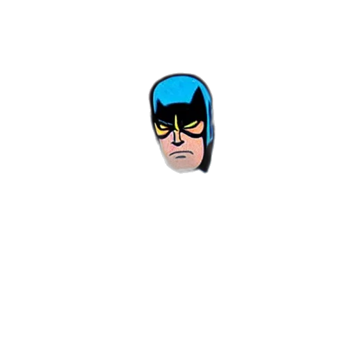 face, mask, comic book art, pixel art transparent PNG cut-out
