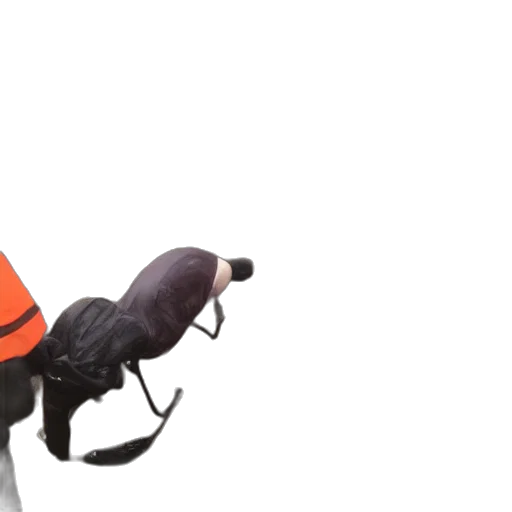 hat, umbrella, jacket, staff transparent PNG cut-out