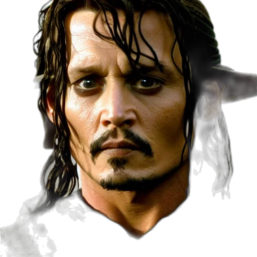 face, photorealistic, fantasy art, comic book art transparent PNG cut-out