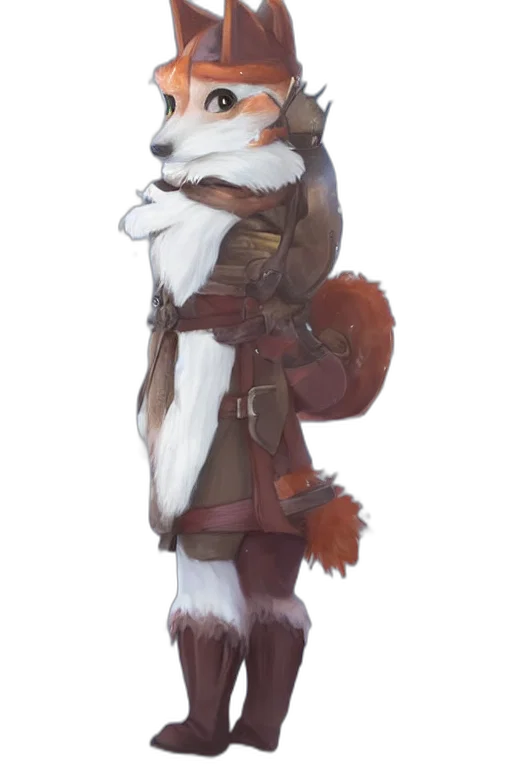 staff, jacket, animal, weapon transparent PNG cut-out