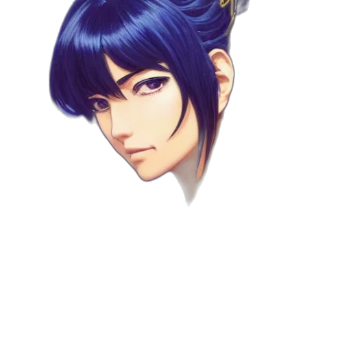 face, mask, crown, staff transparent PNG cut-out
