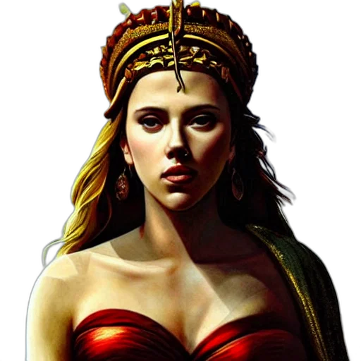 crown, jewelry, face, fantasy art transparent PNG cut-out