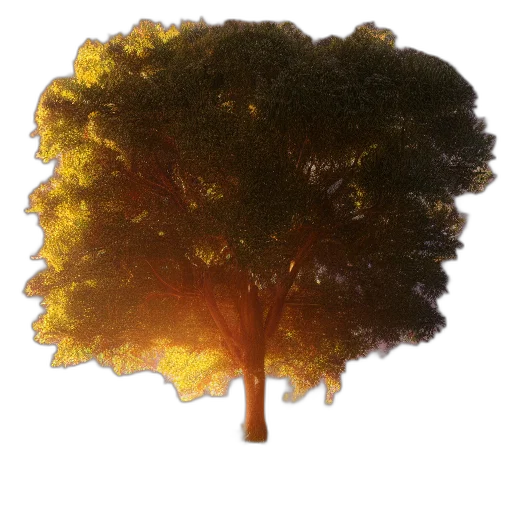 tree, crown, staff, hair transparent PNG cut-out