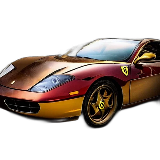 car, photorealistic, 3d render, concept art transparent PNG cut-out