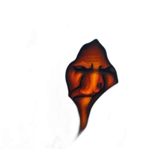mask, umbrella, face, staff transparent PNG cut-out