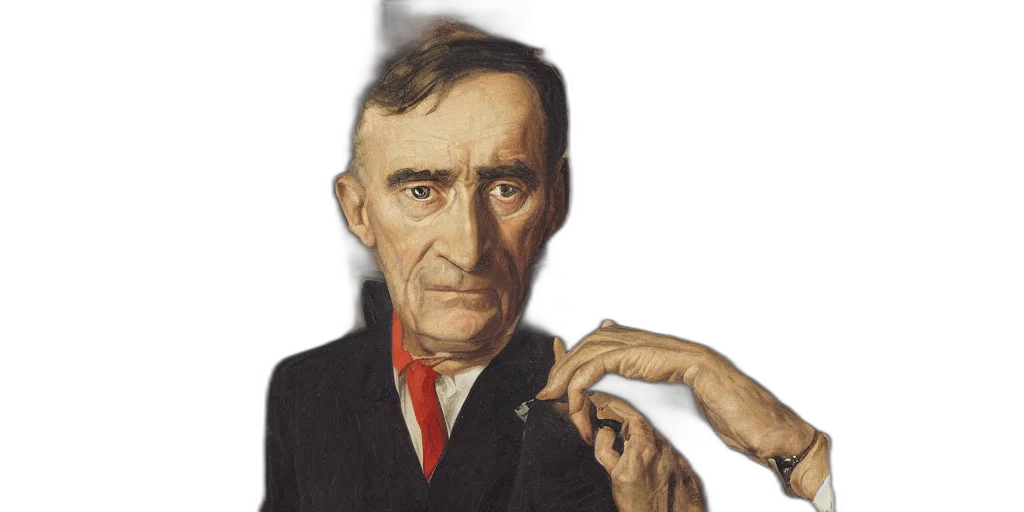 face, staff, photorealistic, oil painting transparent PNG cut-out