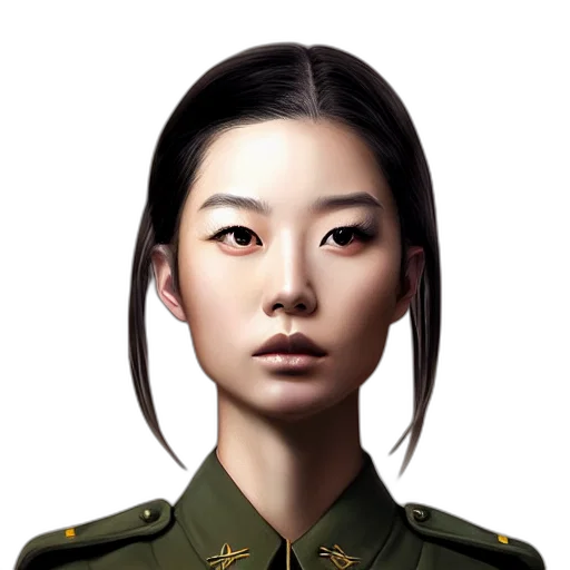 face, staff, crown, jacket transparent PNG cut-out