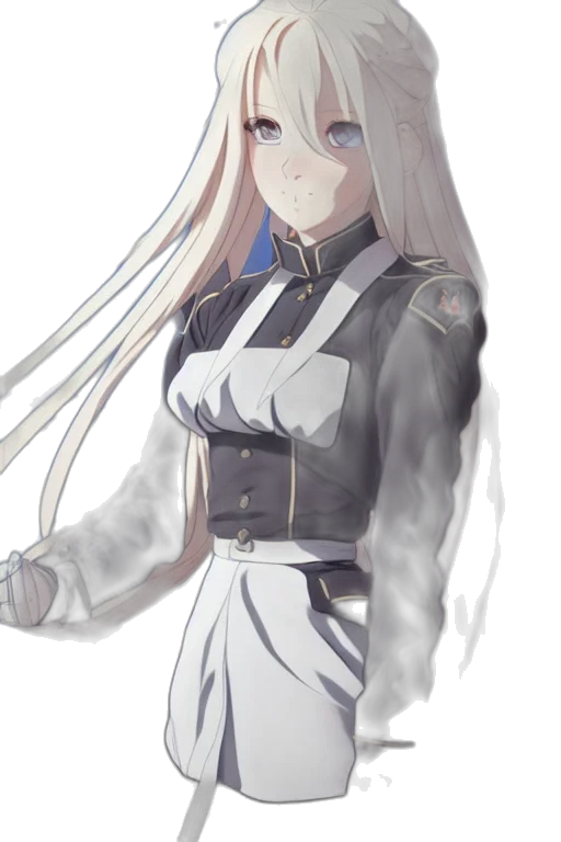 staff, dress, jacket, weapon transparent PNG cut-out