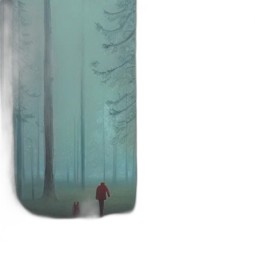 bottle, tree, creature, dress transparent PNG cut-out