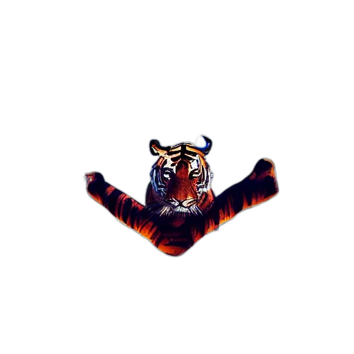 animal, creature, crown, pixel art transparent PNG cut-out