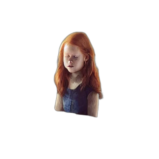 face, mask, hair, jacket transparent PNG cut-out