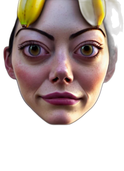 mask, face, crown, staff transparent PNG cut-out