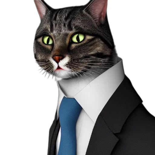 staff, animal, photorealistic, cartoon transparent PNG cut-out