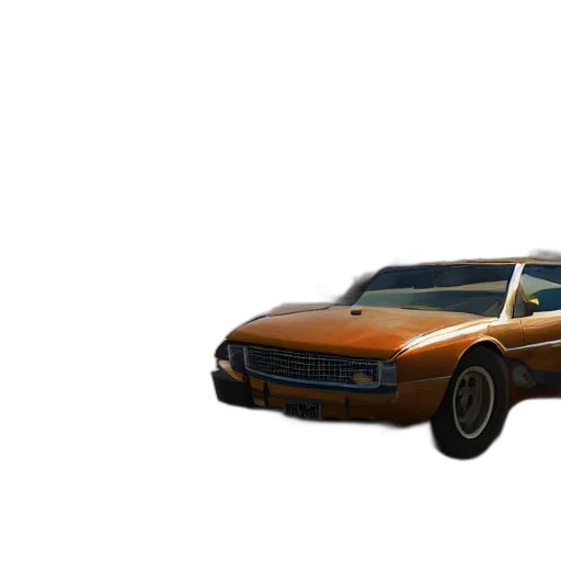 car, 3d render, photorealistic, concept art transparent PNG cut-out