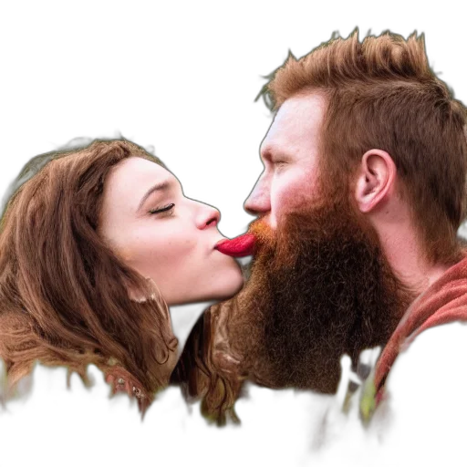 mask, face, hair, photorealistic transparent PNG cut-out