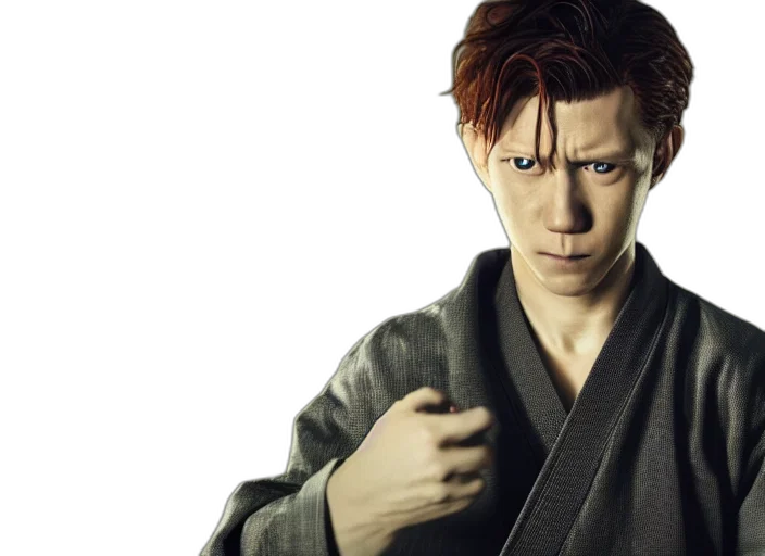 jacket, photorealistic, gojo, satoru transparent PNG cut-out