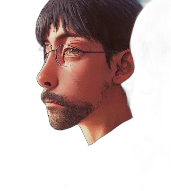 face, mask, creature, hair transparent PNG cut-out