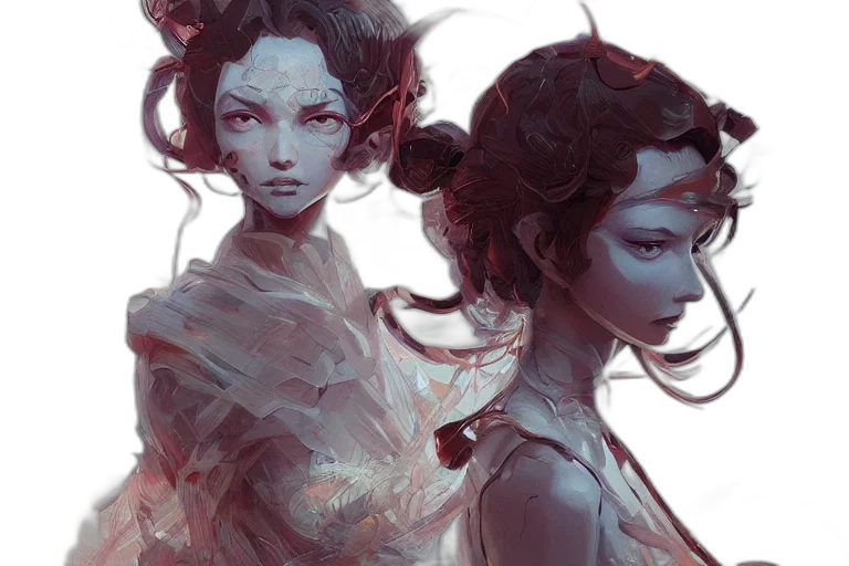 mask, crown, fantasy art, concept art transparent PNG cut-out