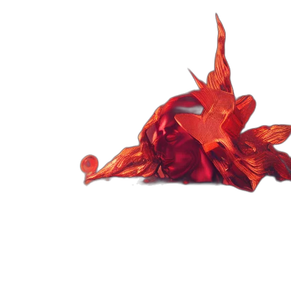 flower, dragon, crown, mask transparent PNG cut-out