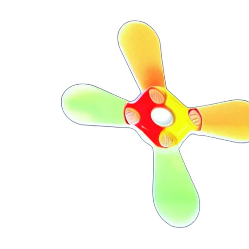 flower, umbrella, weapon, 3d render transparent PNG cut-out