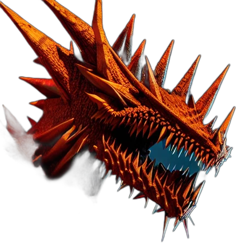 dragon, creature, animal, weapon transparent PNG cut-out