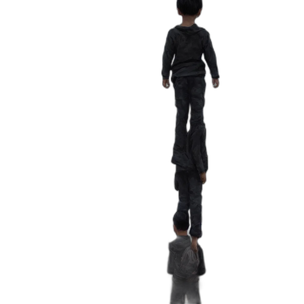 staff, robot, 3d render, concept art transparent PNG cut-out