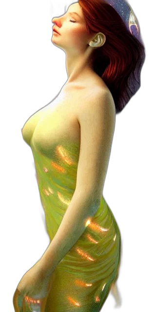 dress, jewelry, 3d render, photorealistic transparent PNG cut-out