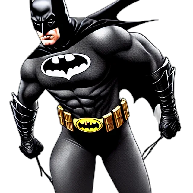 comic book art, concept art, photorealistic, cartoon transparent PNG cut-out