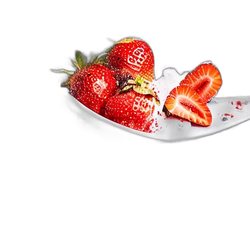 food, 3d render, photorealistic, pixel art transparent PNG cut-out