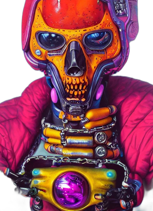 robot, mask, jacket, face transparent PNG cut-out