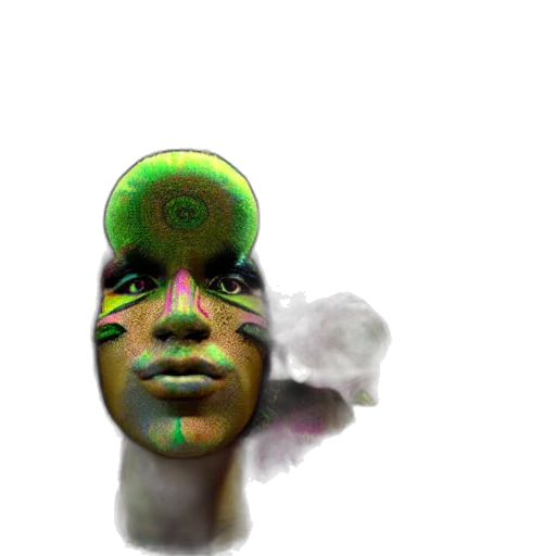 mask, face, hat, creature transparent PNG cut-out