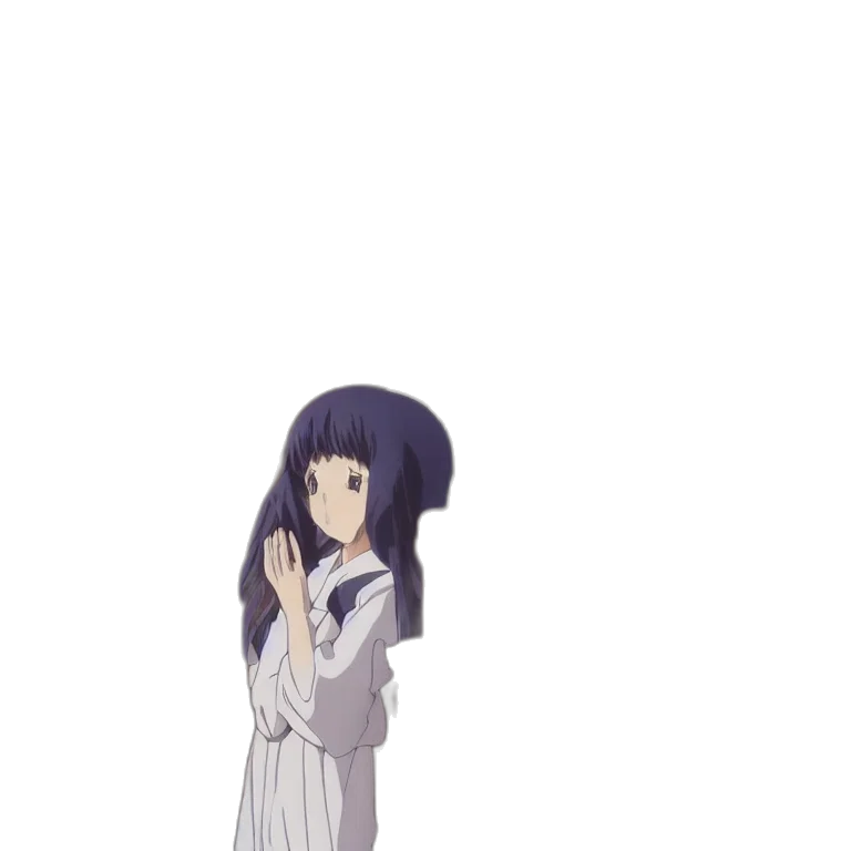 dress, staff, creature, flower transparent PNG cut-out