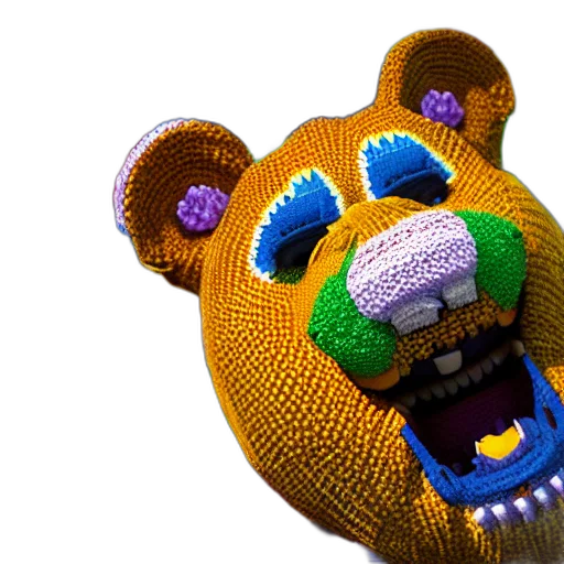 mask, creature, animal, 3d render transparent PNG cut-out