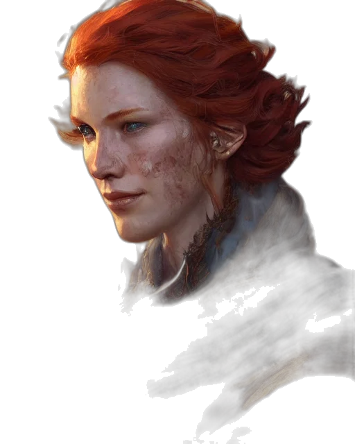 face, dragon, staff, fantasy art transparent PNG cut-out