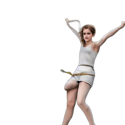 dress, staff, 3d render, concept art transparent PNG cut-out