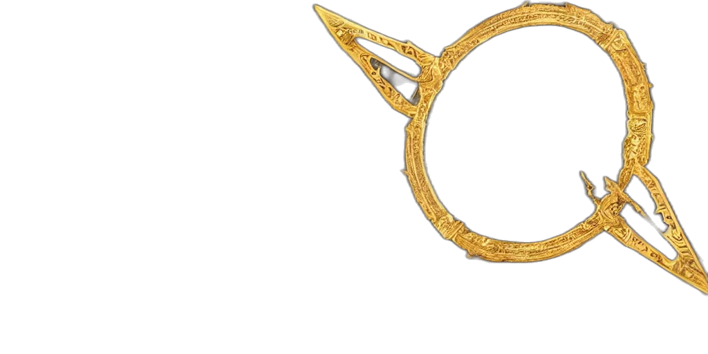 jewelry, crown, staff, mask transparent PNG cut-out